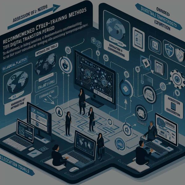 Quelles méthodes de cyber-formation sont recommandées pour les entreprises en période de transition numérique ?