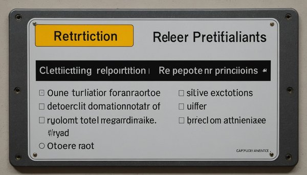 Panneau interdiction : signalez efficacement les interdictions clés